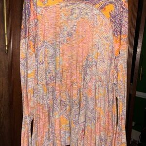 Free people Colorful Paisley Dress